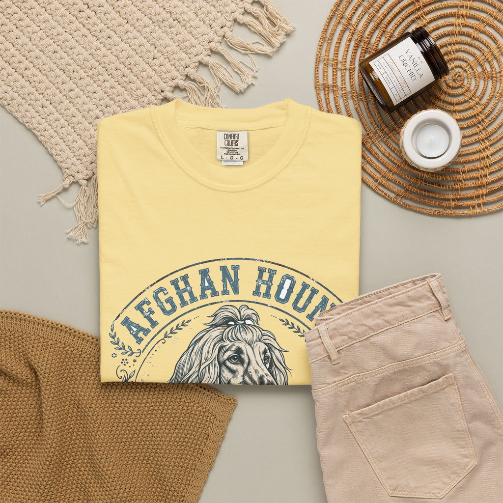 Afghan Hound Runway Royalty Tee
