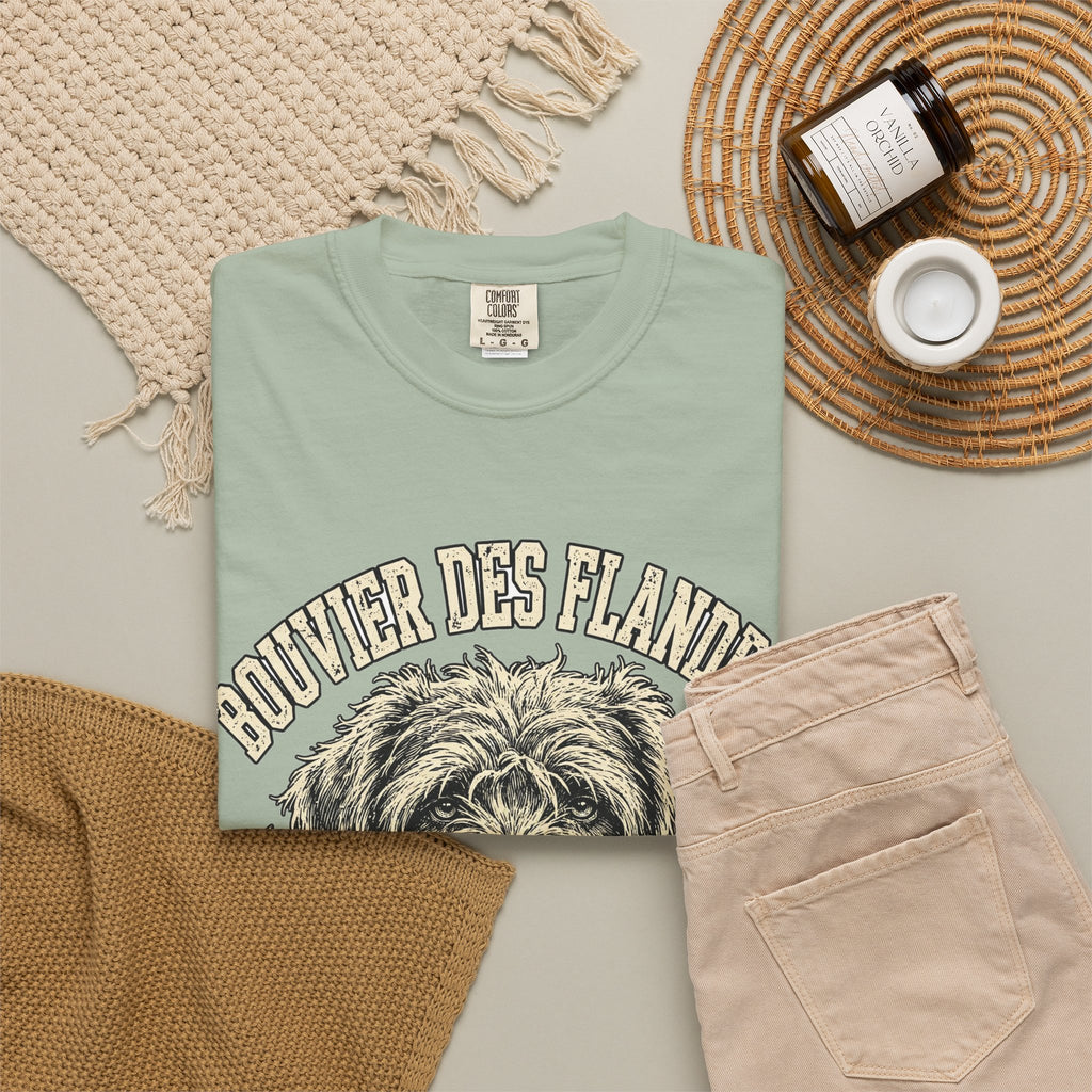 'Flanders Floof' Bouvier des Flandres T-Shirt — alternate view