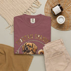 'Temple Lion' Tibetan Spaniel T-Shirt — alternate view