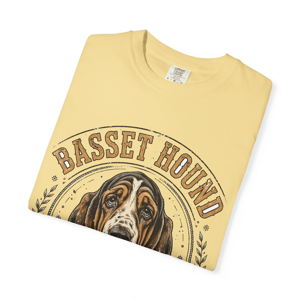 'Low & Lovable' Basset Hound T-Shirt — alternate view