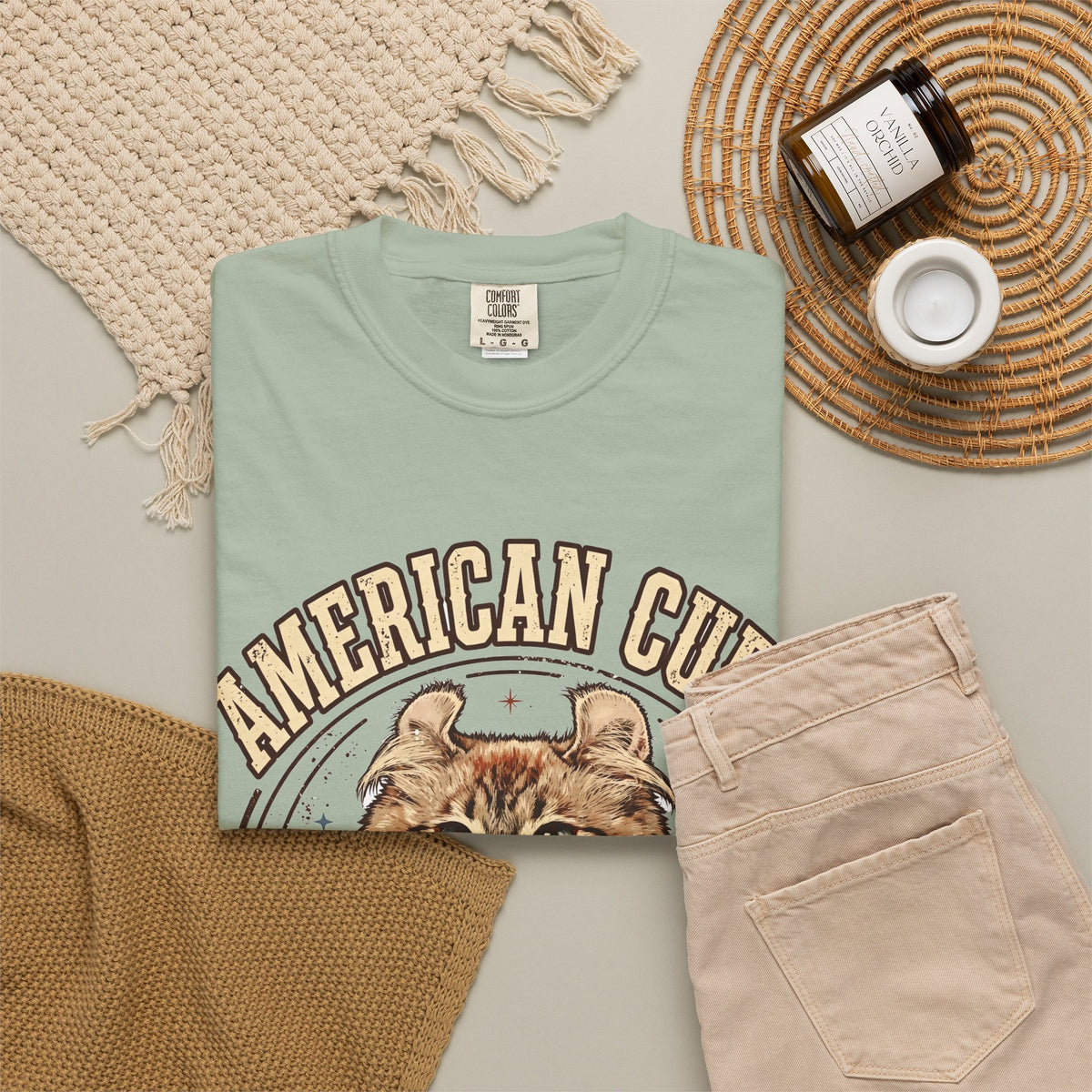 American Curl Curl Power Tee