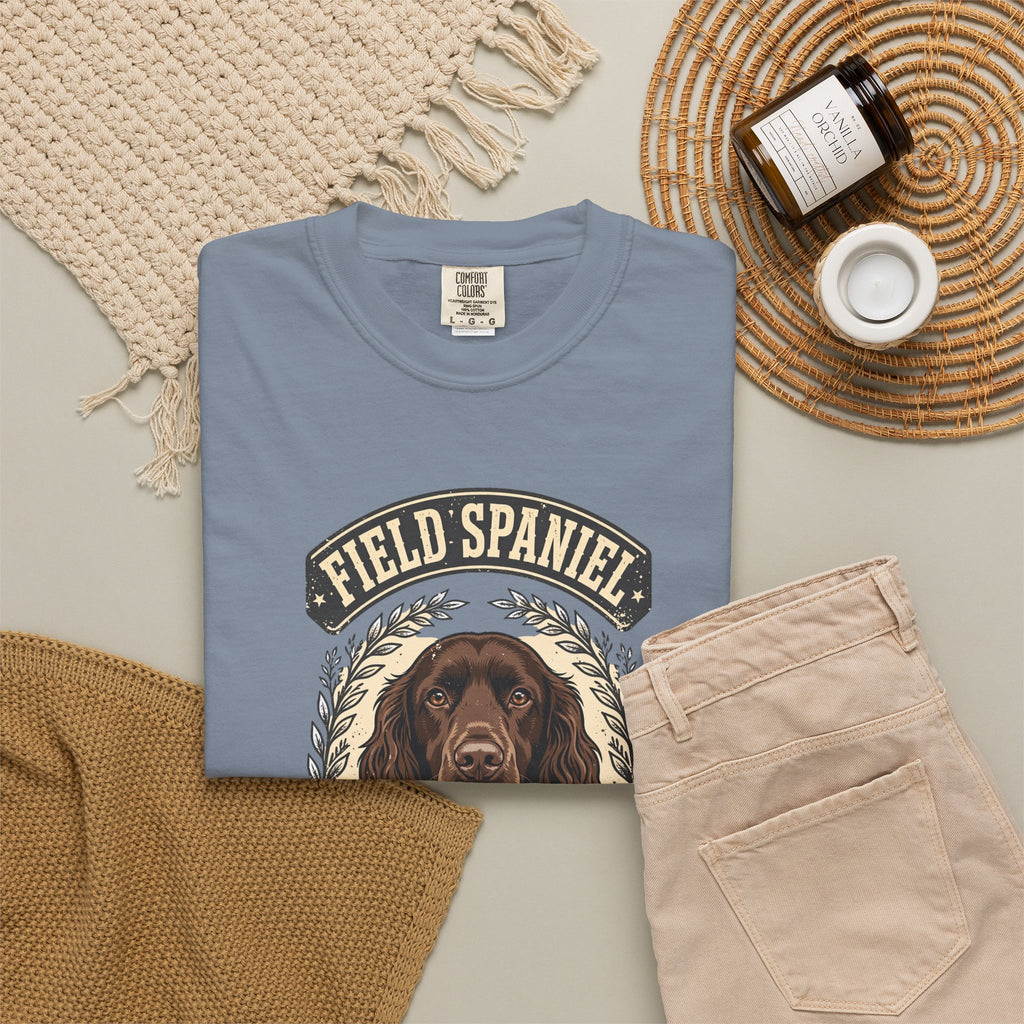 'Field Day' Field Spaniel T-Shirt — alternate view