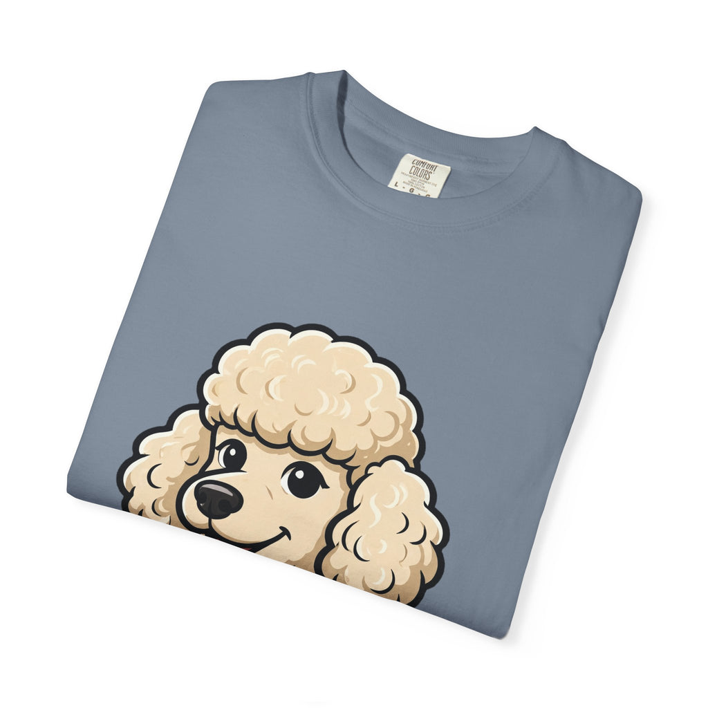 'Mullet Poodle' Poodle T-Shirt — alternate view