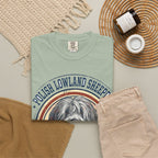 'Shaggy Soul' Polish Lowland Sheepdog T-Shirt — alternate view