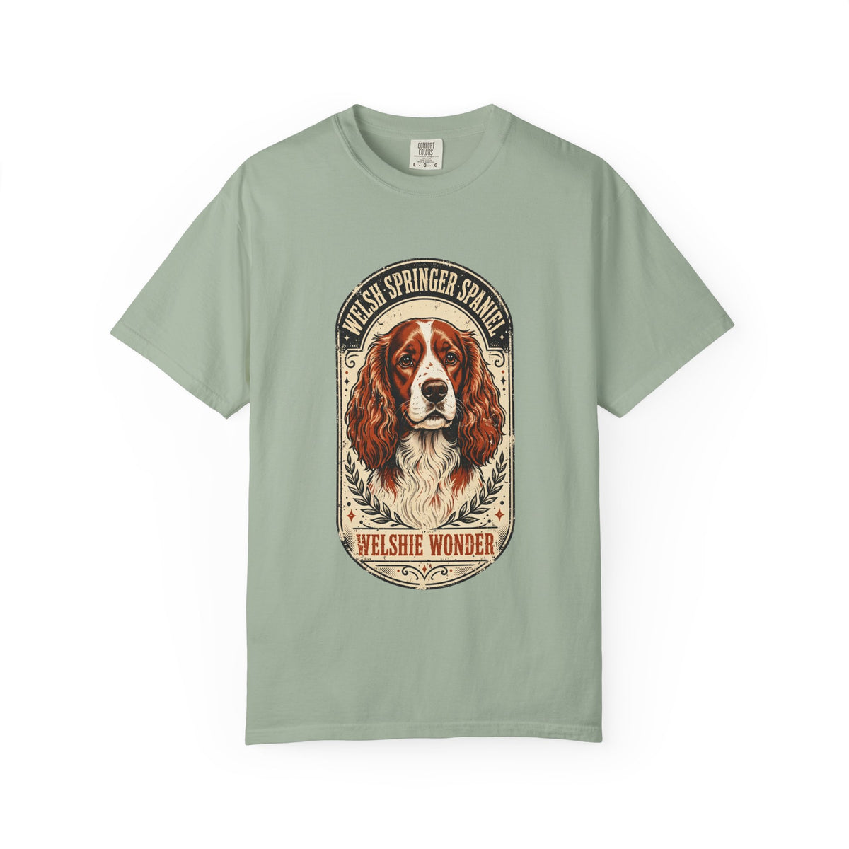 'Welshie Wonder' Welsh Springer Spaniel T-Shirt — alternate view