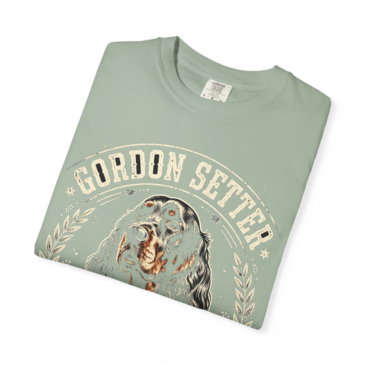 'Gordon Glamour' Gordon Setter T-Shirt — alternate view