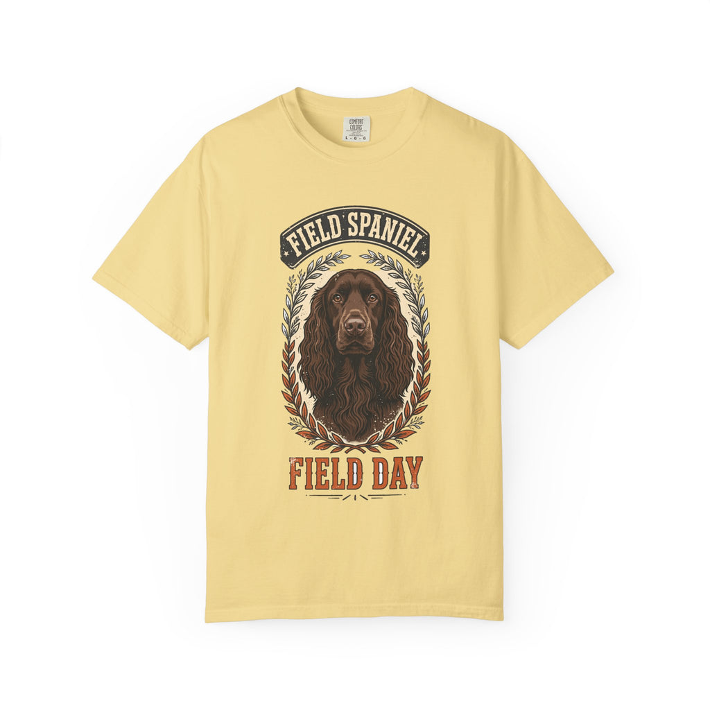 'Field Day' Field Spaniel T-Shirt — alternate view