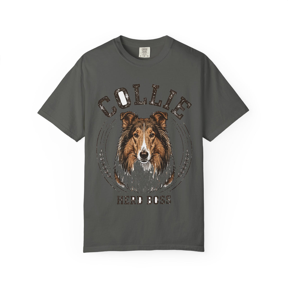 'Herd Boss' Collie T-Shirt — alternate view