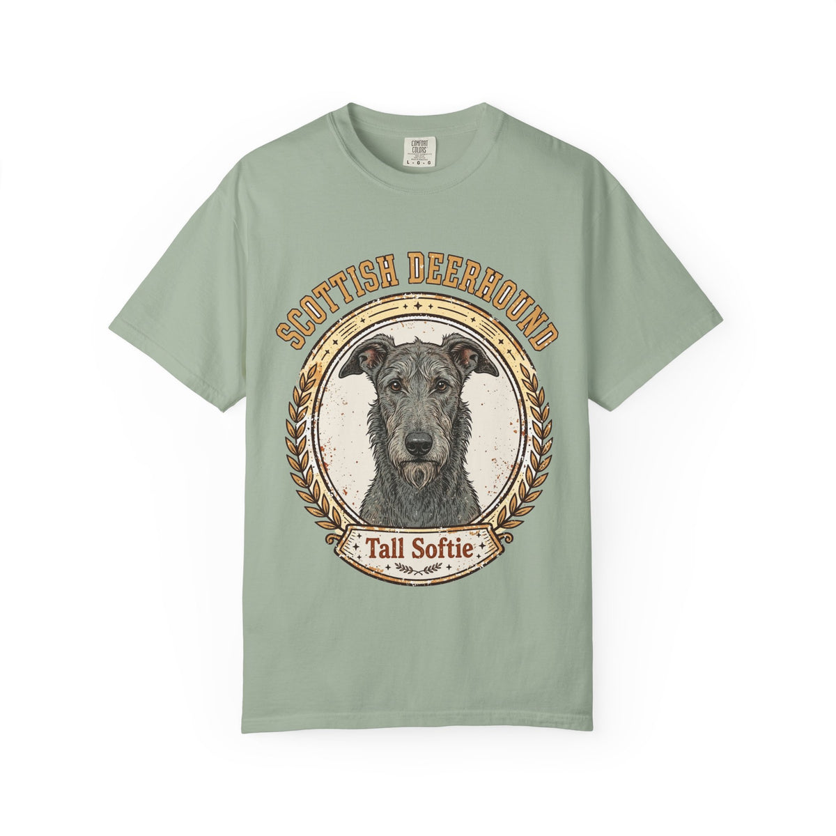 'Tall Softie' Scottish Deerhound T-Shirt — alternate view