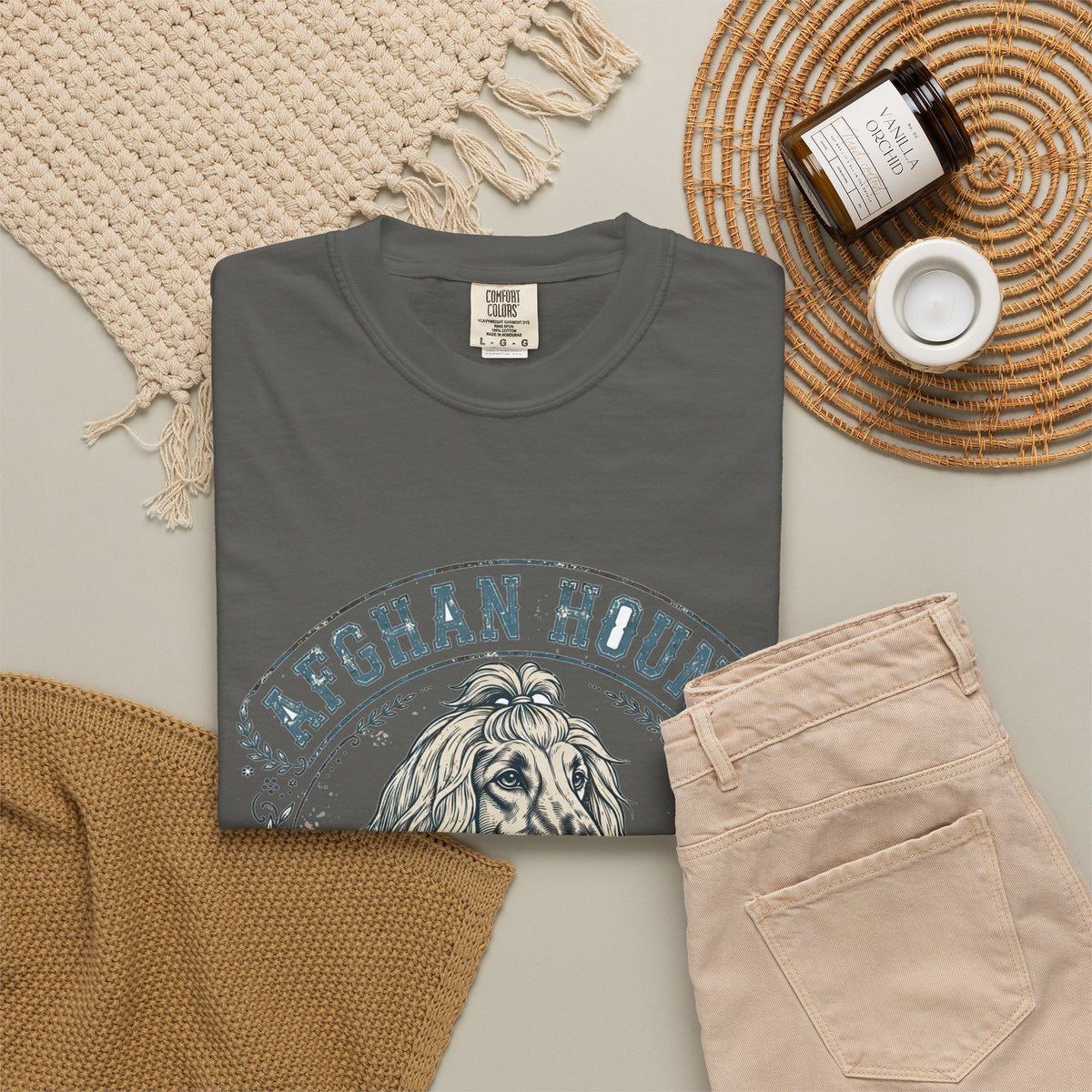 Afghan Hound Runway Royalty Tee