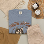 'Arctic Floof' Finnish Lapphund T-Shirt — alternate view