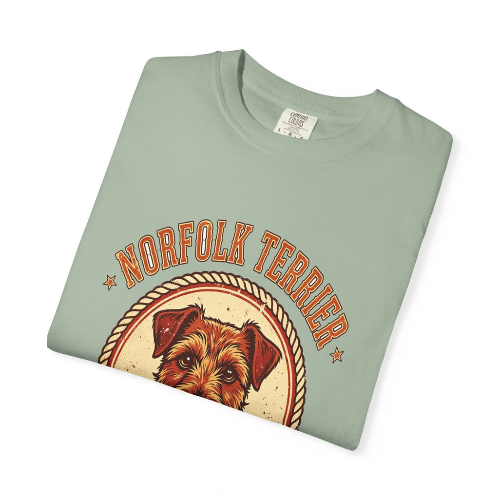 'Little Big Shot' Norfolk Terrier T-Shirt — alternate view