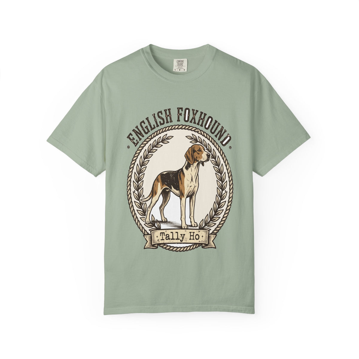 'Tally Ho' English Foxhound T-Shirt — alternate view
