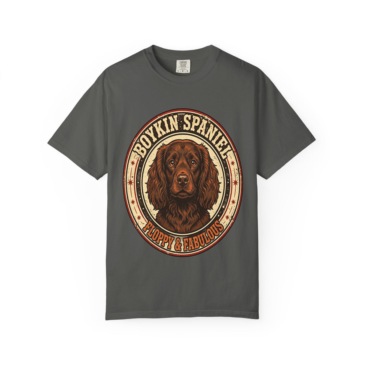 'Floppy & Fabulous' Boykin Spaniel T-Shirt — alternate view