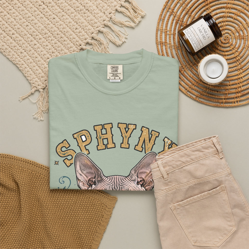 'Naked And Proud' Sphynx T-Shirt — alternate view