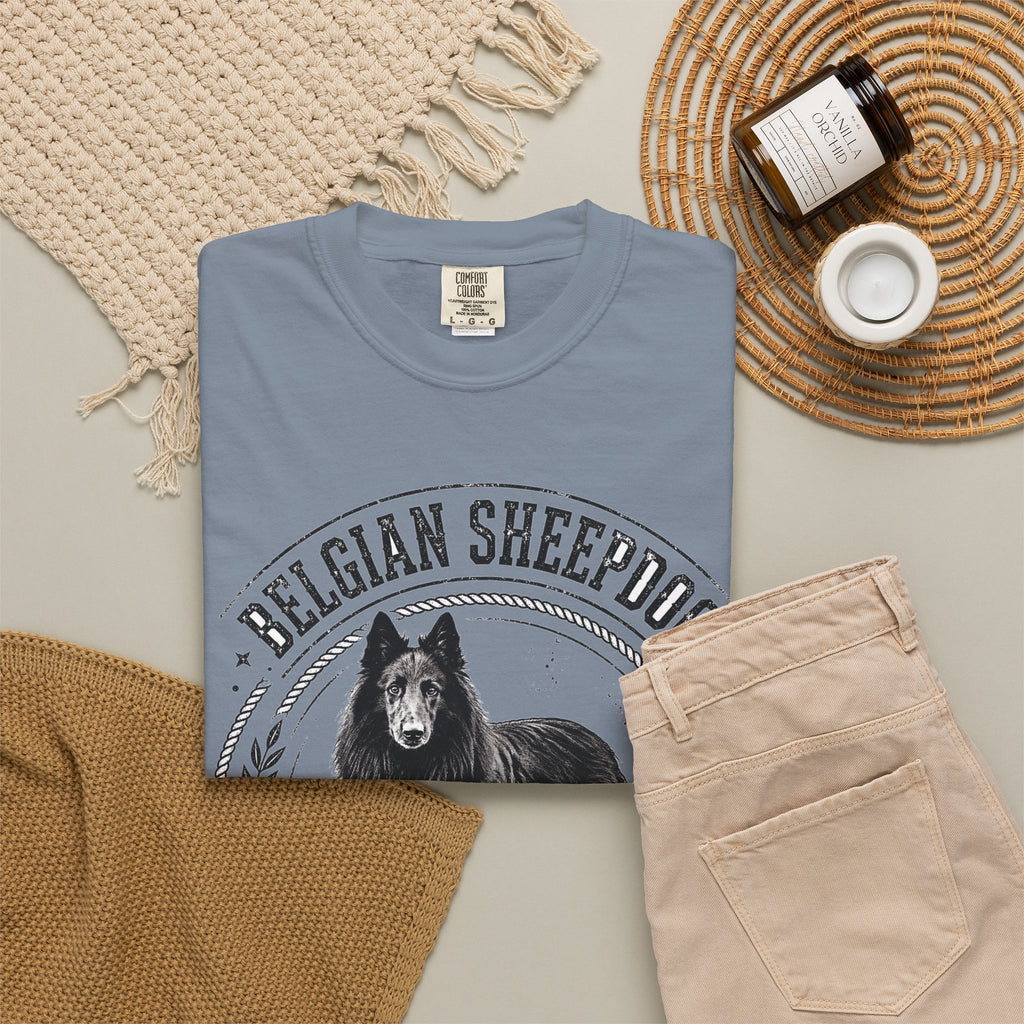 'Midnight Herd' Belgian Sheepdog T-Shirt — alternate view