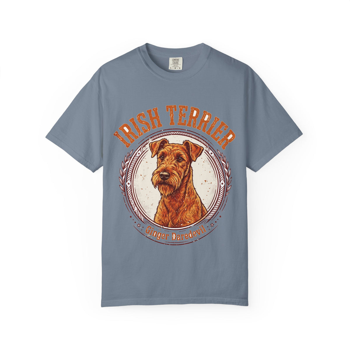'Ginger Daredevil' Irish Terrier T-Shirt — alternate view