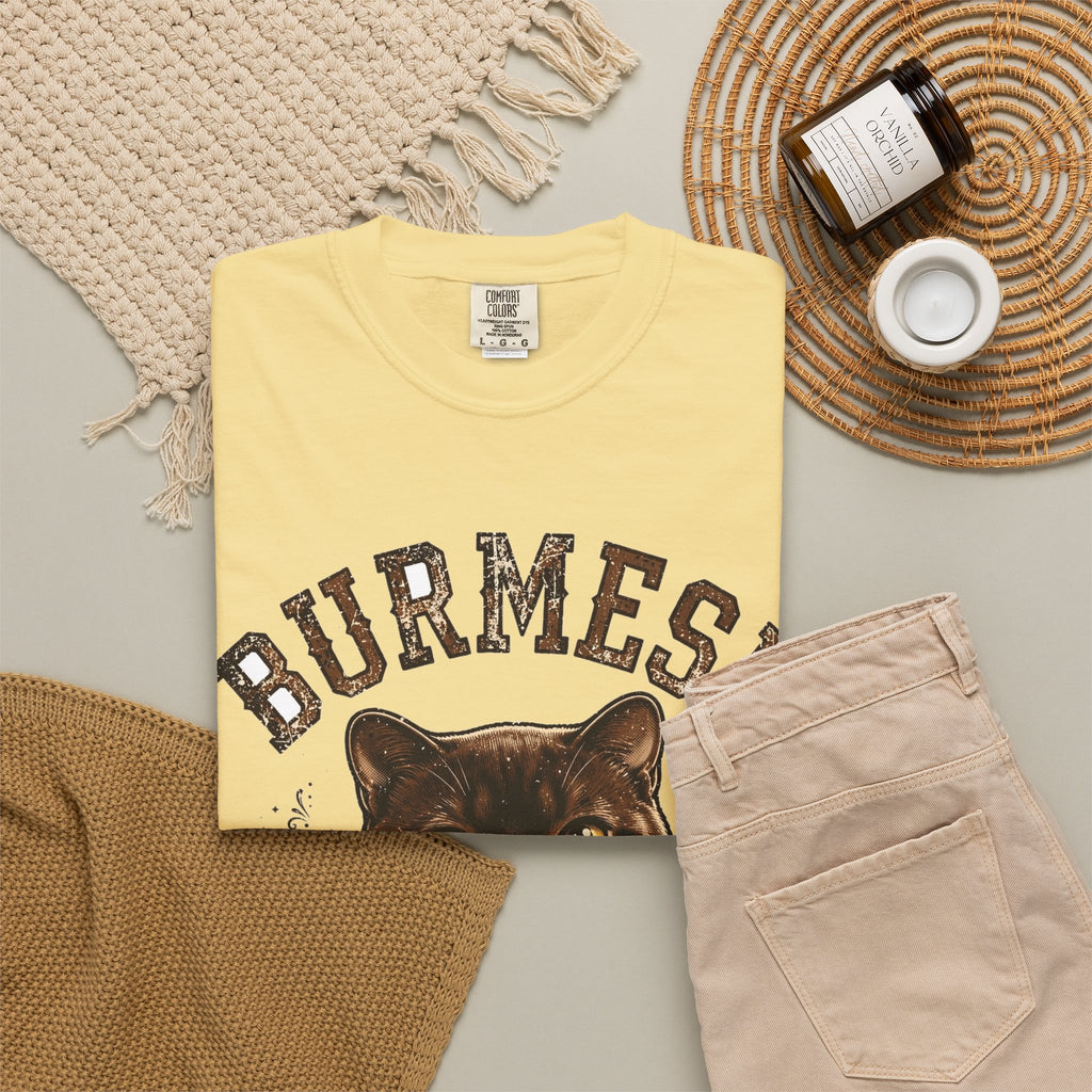 'Sable Siren' Burmese Cat T-Shirt — alternate view