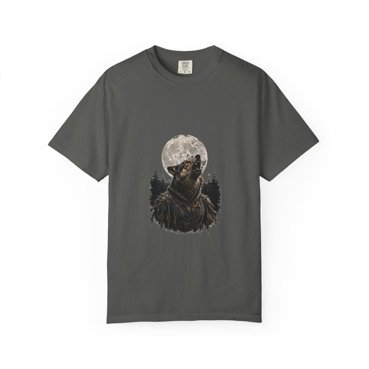 German Shepherd Werewolf Halloween Tee