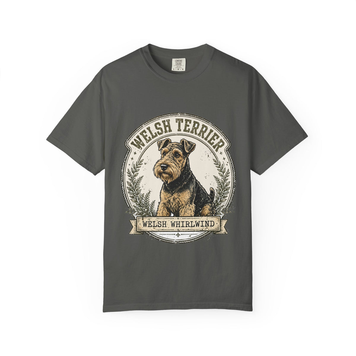 'Welsh Whirlwind' Welsh Terrier T-Shirt — alternate view