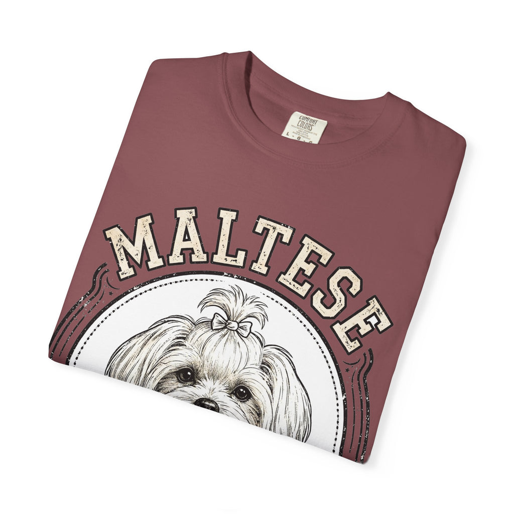'Silk Fluff' Maltese T-Shirt — alternate view