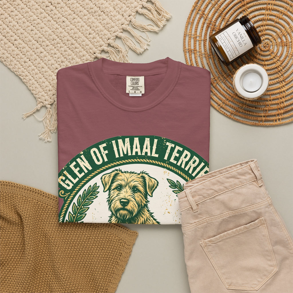 'of Imaal Bold' Glen of Imaal Terrier T-Shirt — alternate view