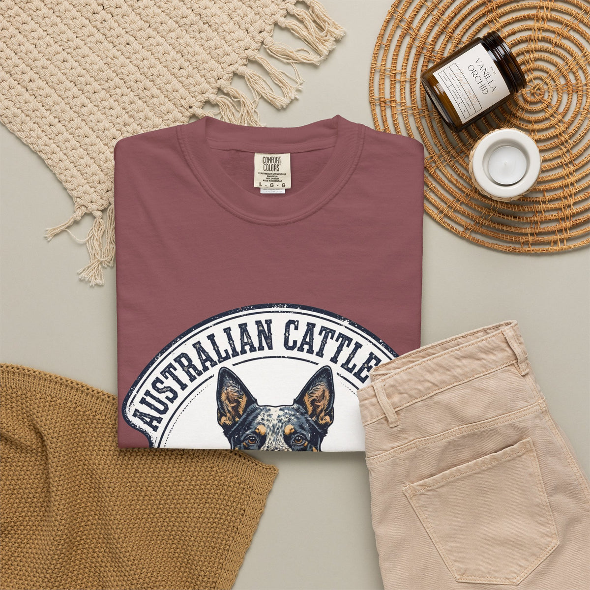 Australian Cattle Dog Heel Yeah Tee