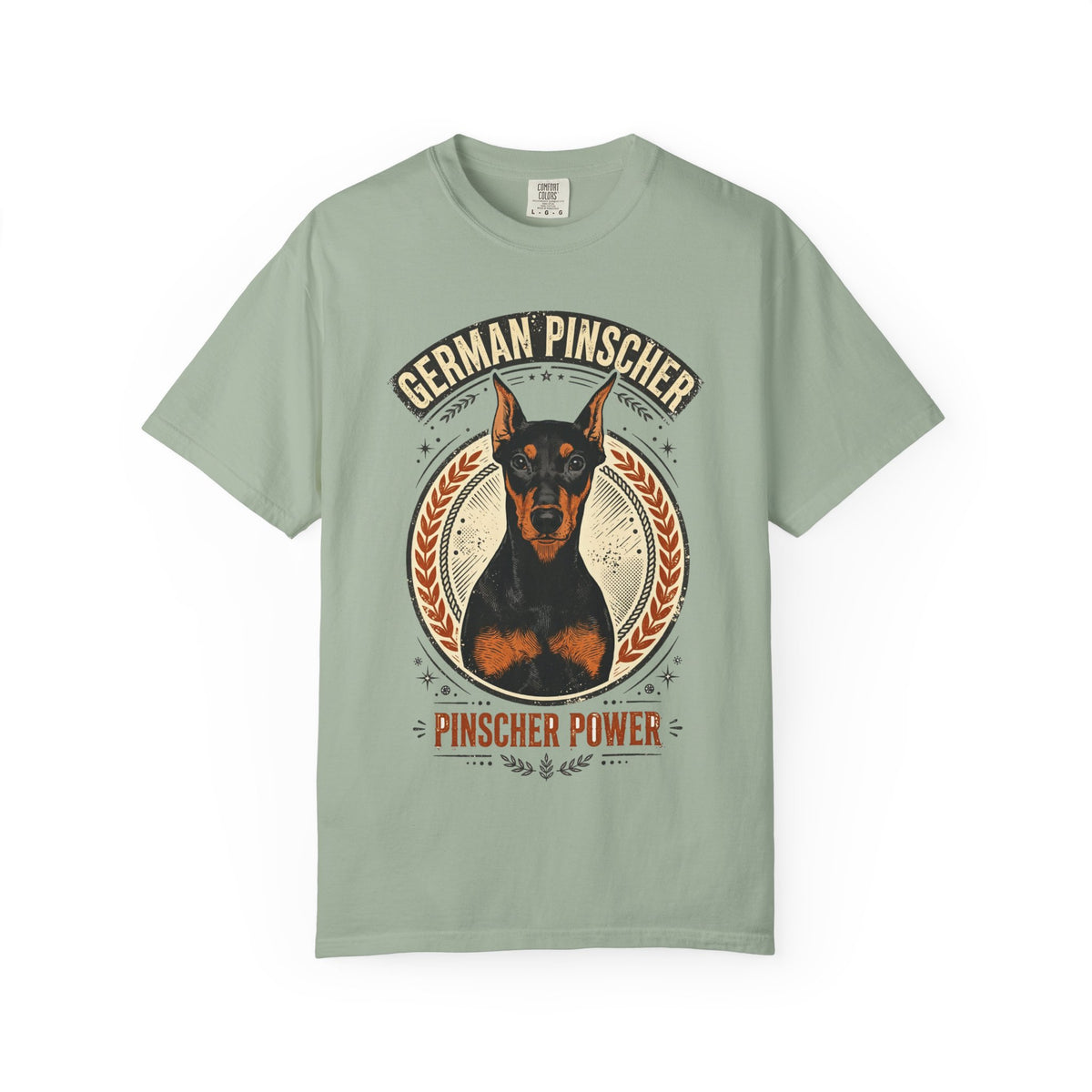 'Pinscher Power' German Pinscher T-Shirt — alternate view