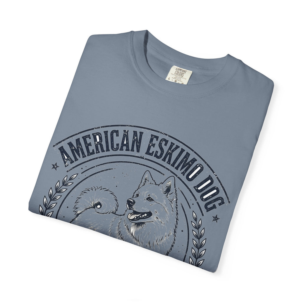 'Snowball Soul' American Eskimo Dog T-Shirt — alternate view
