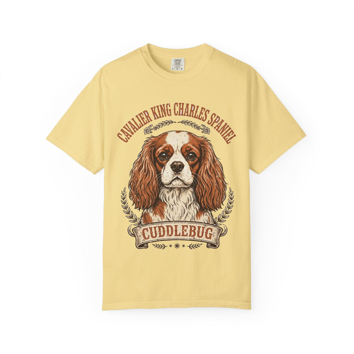 'Cuddlebug' Cavalier King Charles Spaniel T-Shirt — alternate view