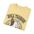 'Egg Head Energy' Bull Terrier T-Shirt — alternate view