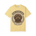 'Fluffy Comrade' Russian Tsvetnaya Bolonka T-Shirt — alternate view