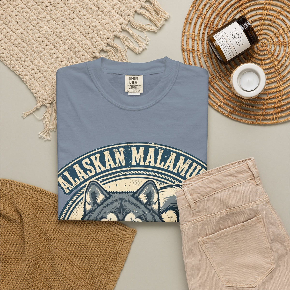 Alaskan Malamute Floof and Freight Tee
