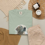 Golden Retriever Spooky Ghost Halloween Tee