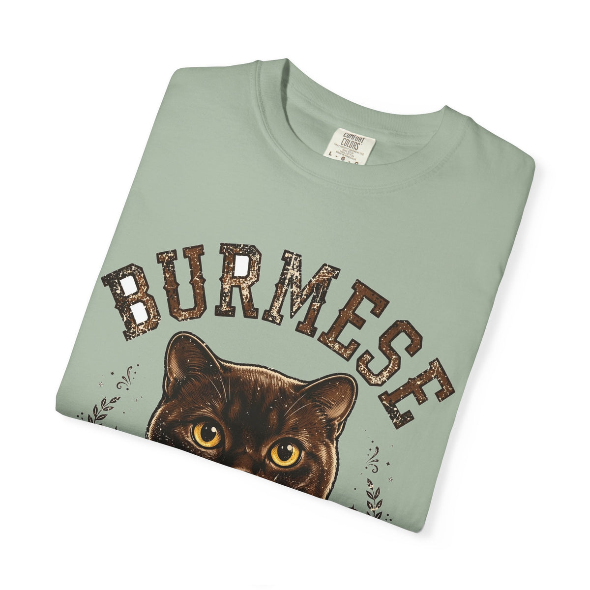 'Sable Siren' Burmese Cat T-Shirt — alternate view
