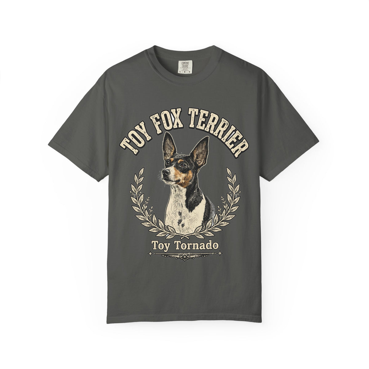 'Toy Tornado' Toy Fox Terrier T-Shirt — alternate view