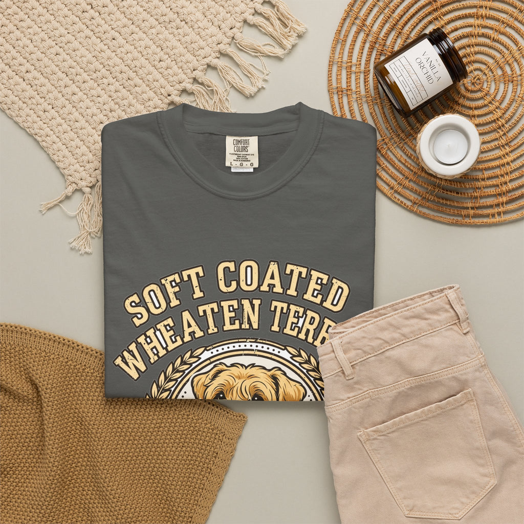 'Sunshine' Soft Coated Wheaten Terrier T-Shirt — alternate view
