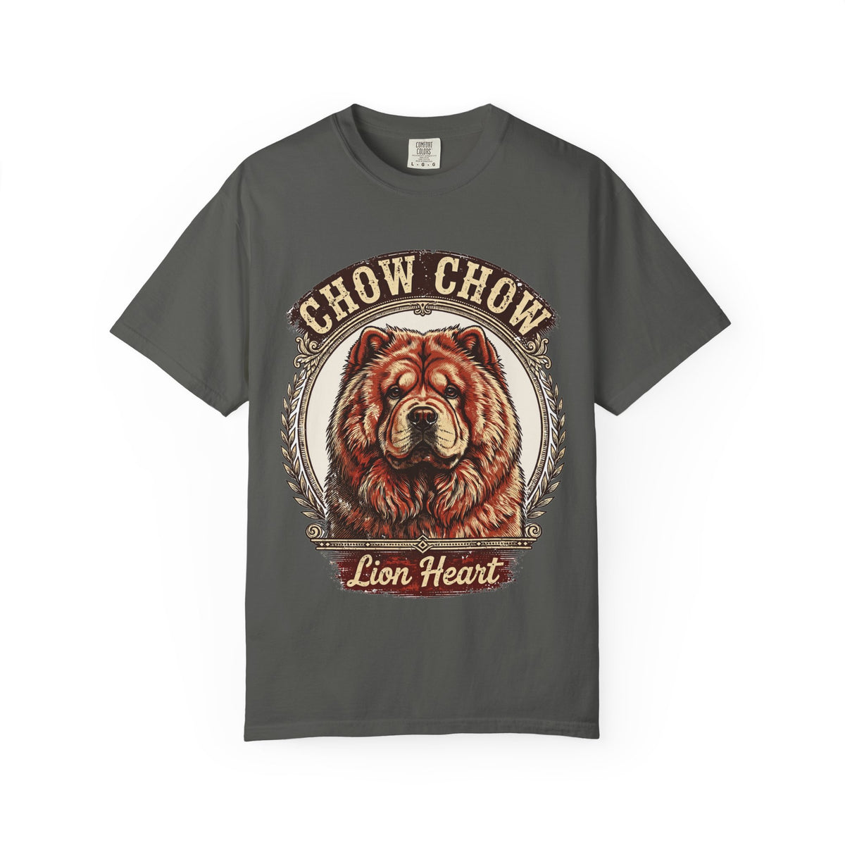 'Lion Heart' Chow Chow T-Shirt — alternate view