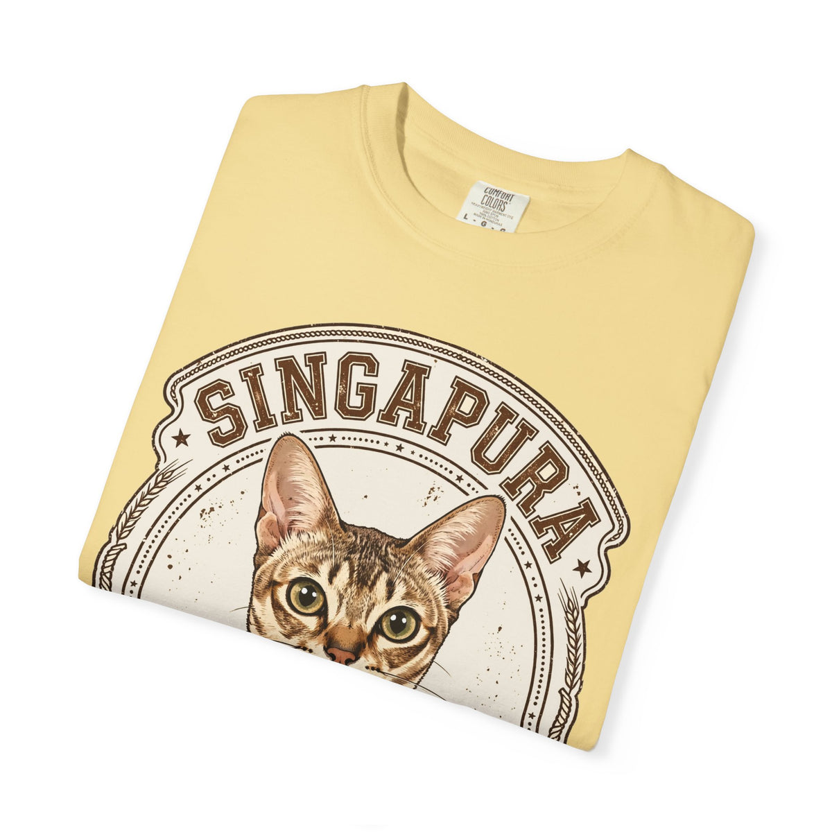 'Itsy Bitsy' Singapura Cat T-Shirt — alternate view