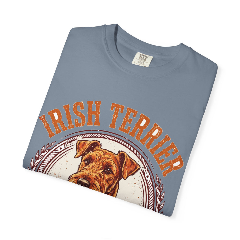 'Ginger Daredevil' Irish Terrier T-Shirt — alternate view
