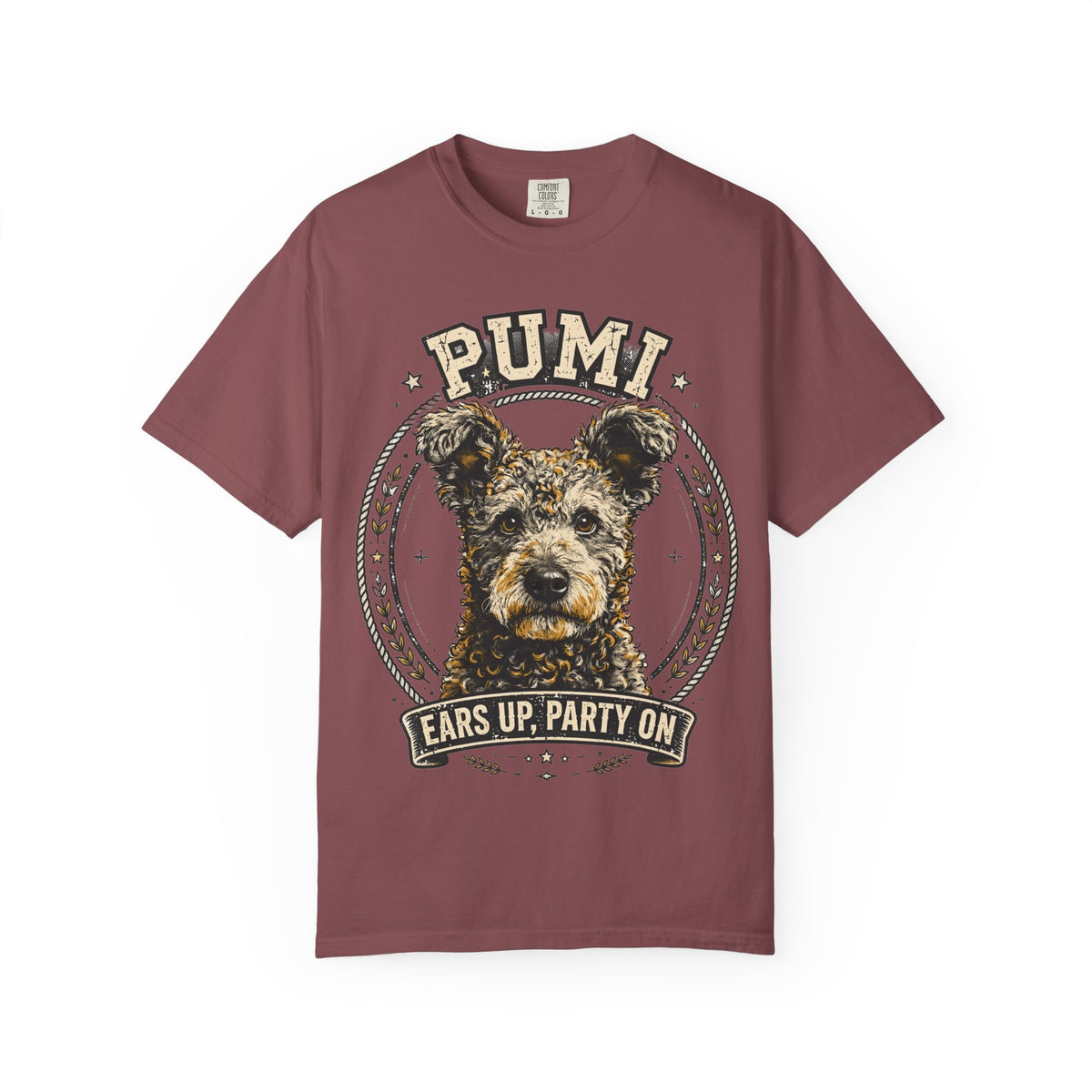 'Ears Up' Pumi T-Shirt — alternate view