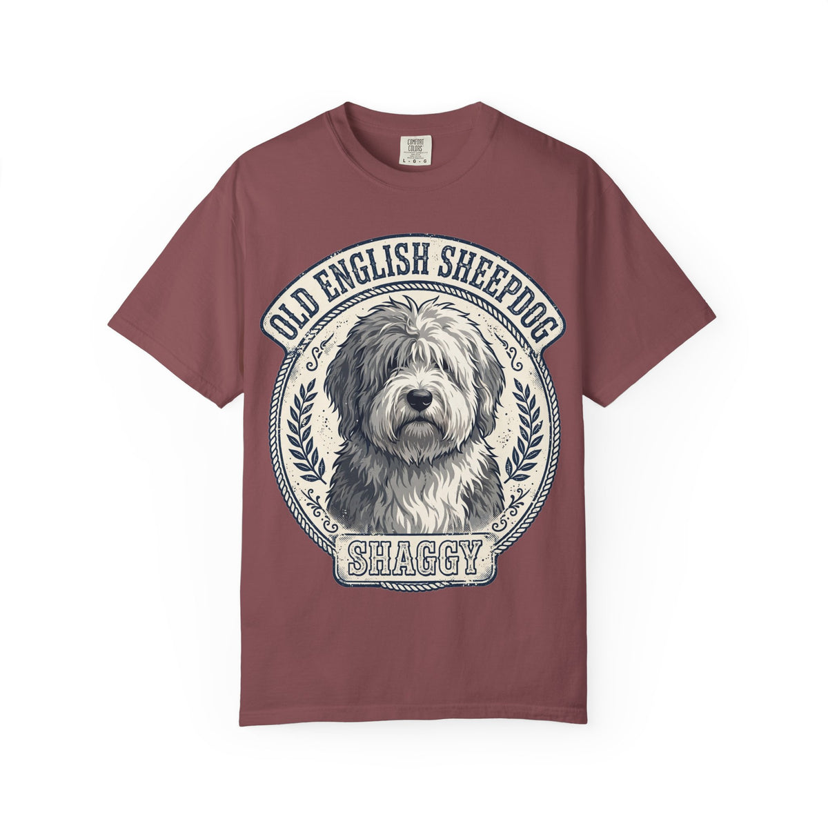 'Shaggy' Old English Sheepdog T-Shirt — alternate view