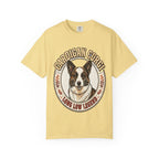 'Corgi Long Low Legend Cardigan' Cardigan Welsh Corgi T-Shirt — alternate view