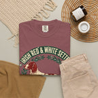 'Red White Fetch' Irish Red and White Setter T-Shirt — alternate view