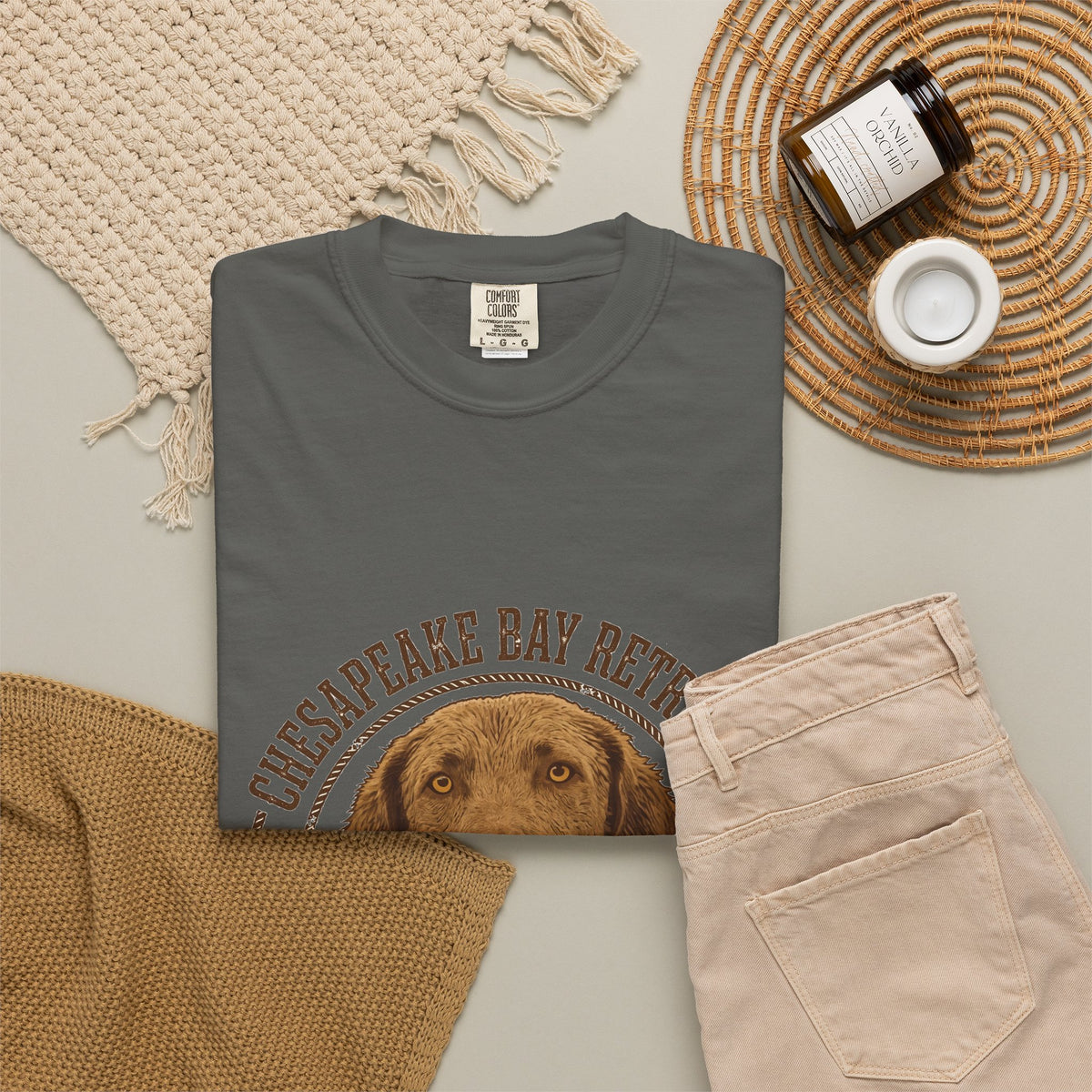 'Seaworthy Sweetheart' Chesapeake Bay Retriever T-Shirt — alternate view