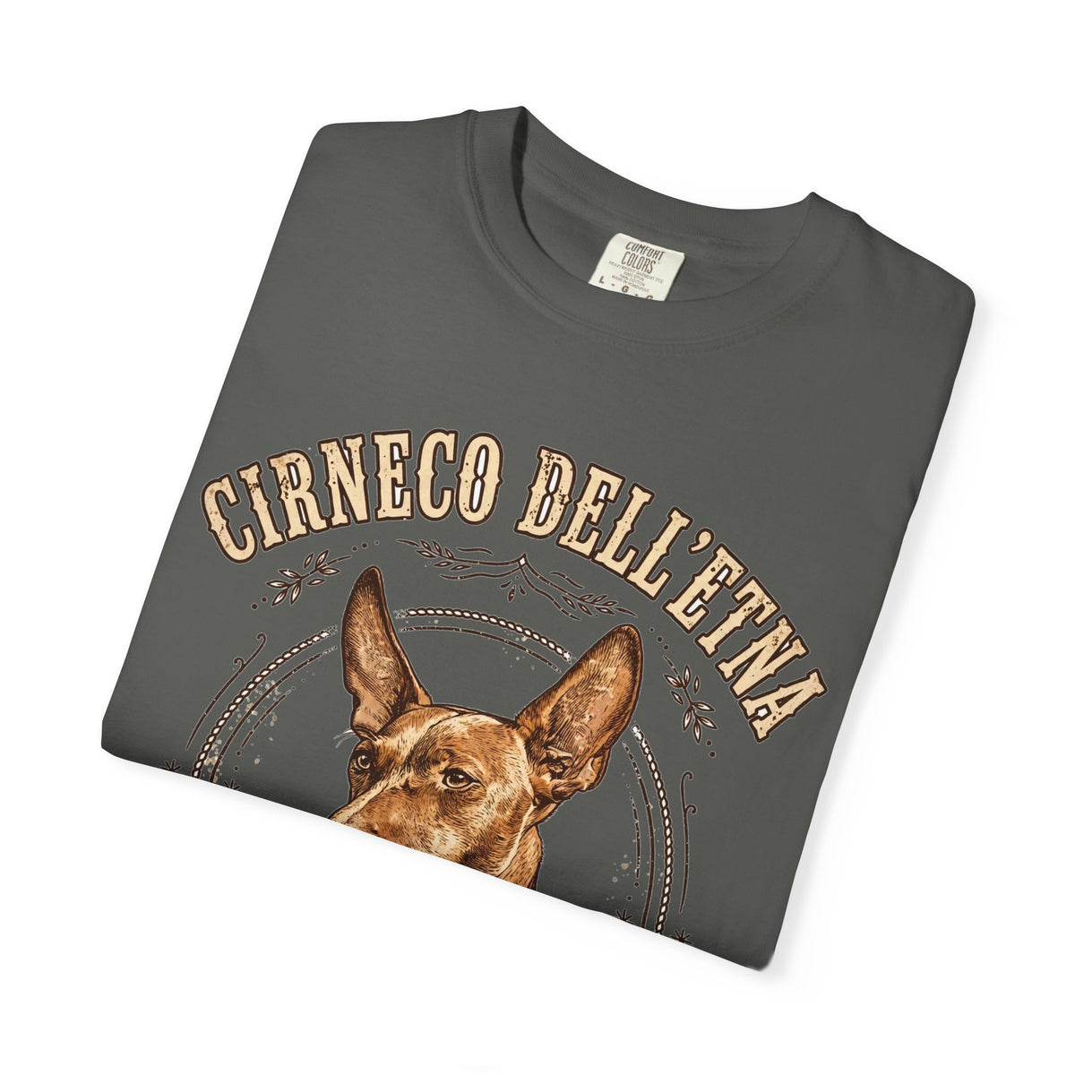 'Sicilian Swift' Cirneco dell'Etna T-Shirt — alternate view