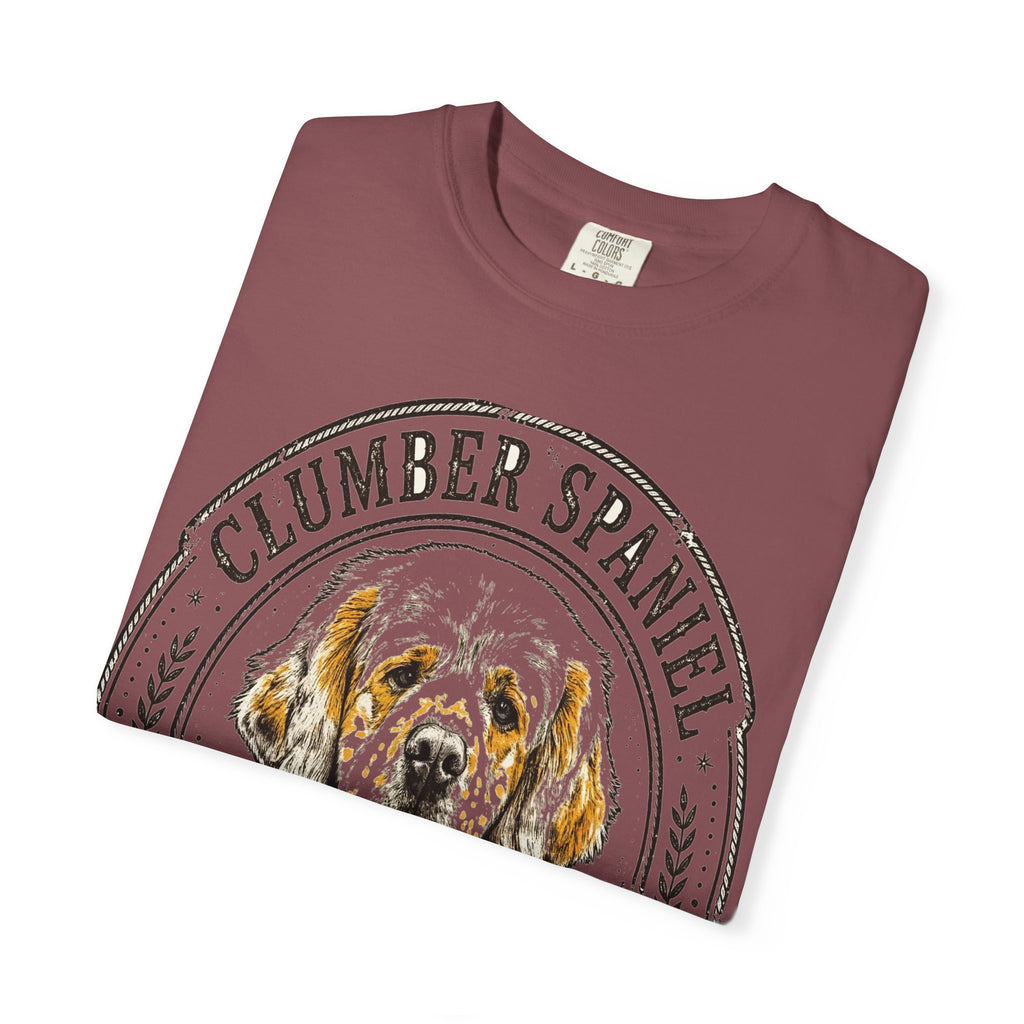 'Chunky & Charming' Clumber Spaniel T-Shirt — alternate view