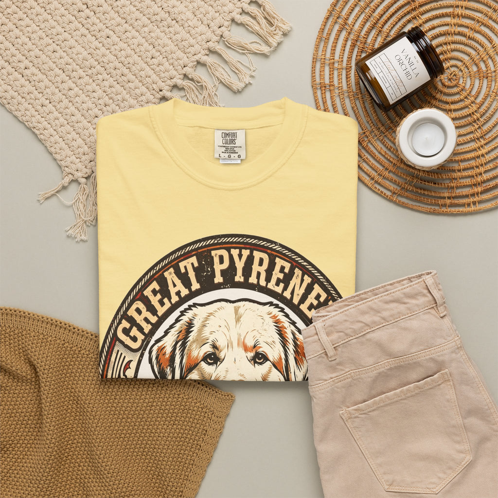 'Fluffy Guardian' Great Pyrenees T-Shirt — alternate view