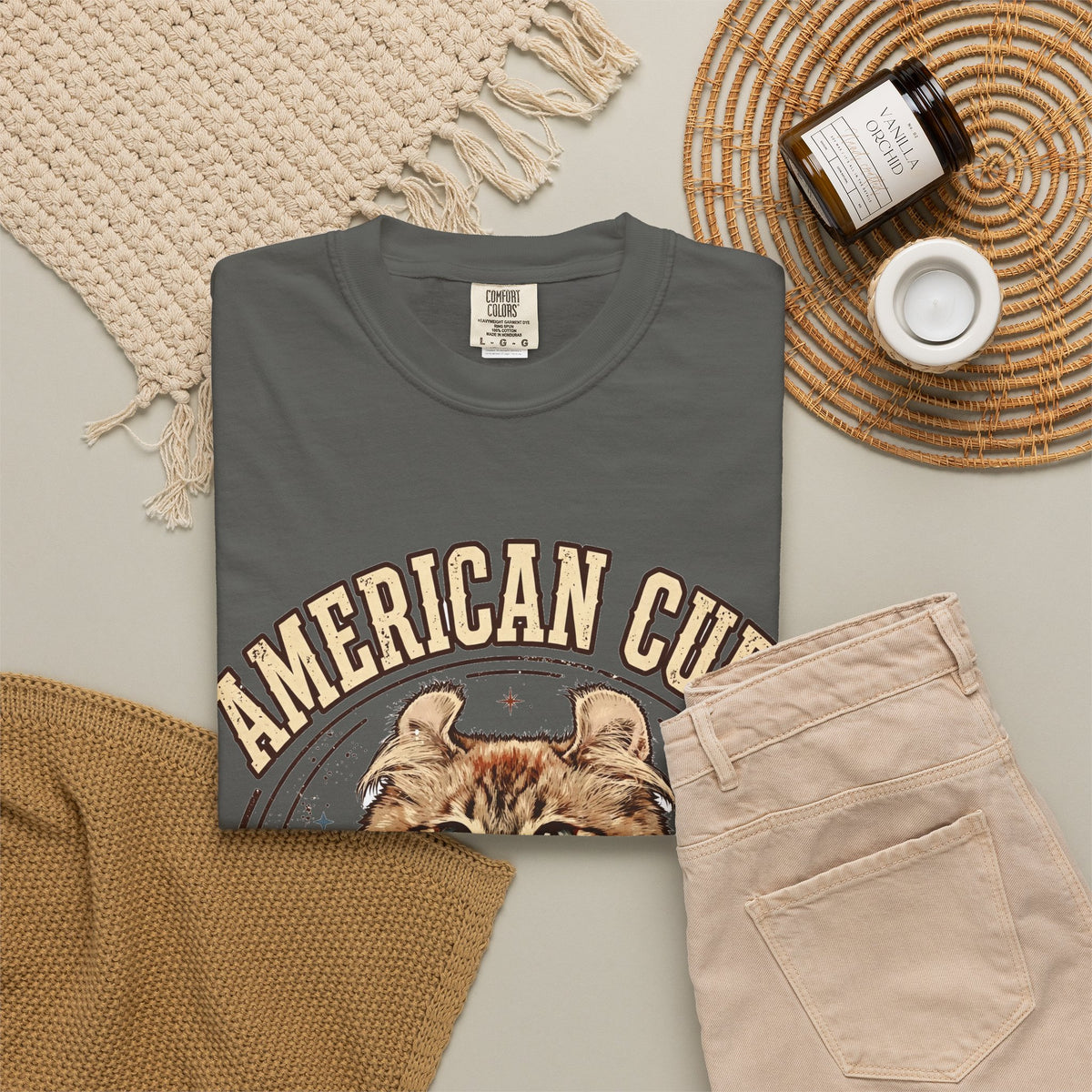 American Curl Curl Power Tee
