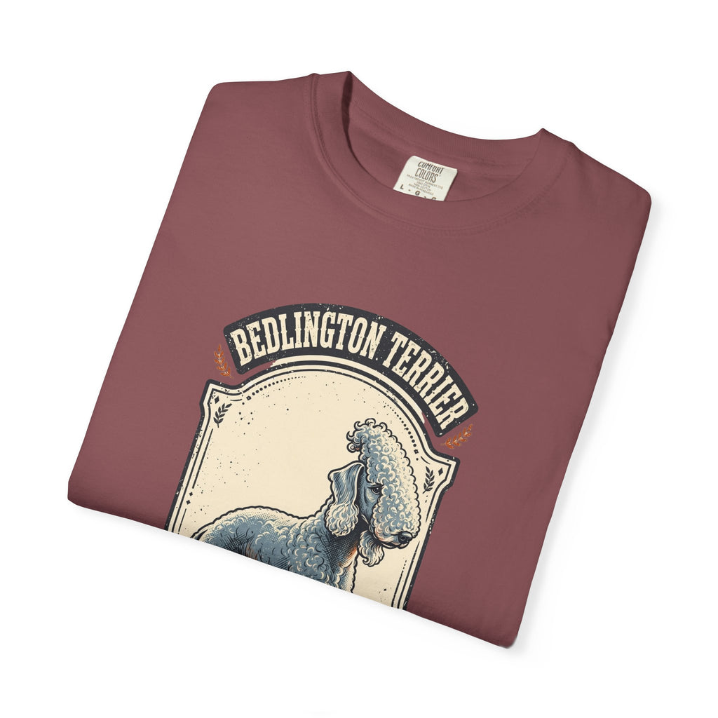 'Woolly Wonder' Bedlington Terrier T-Shirt — alternate view